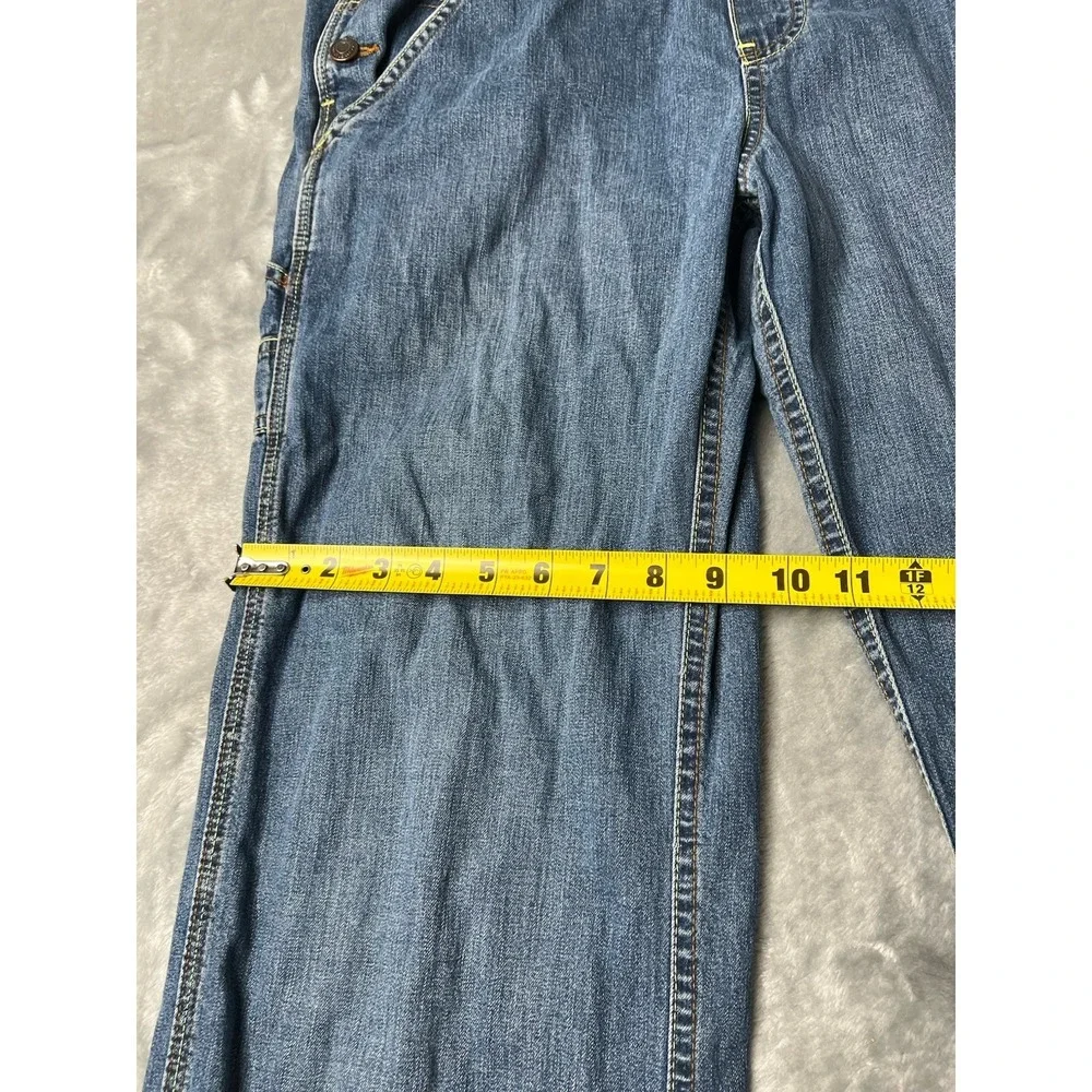 Old Navy Overalls Men Large Blue Utility Carpenter Workwear Denim Bib